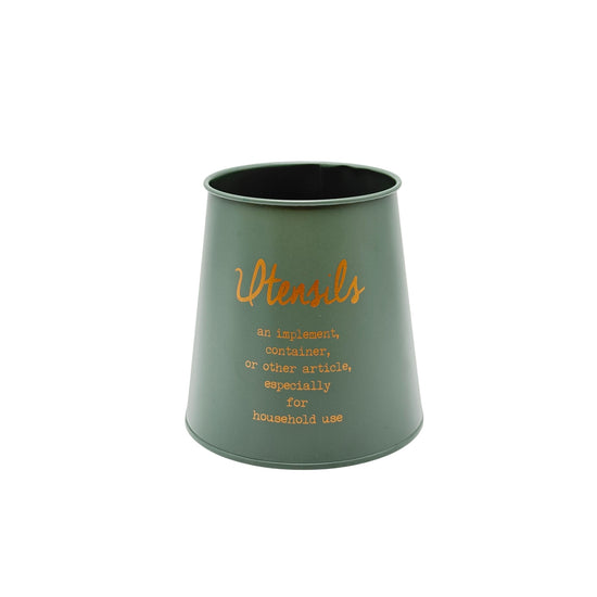 Lunor Utensil Holder 11 x 14 cm Sage