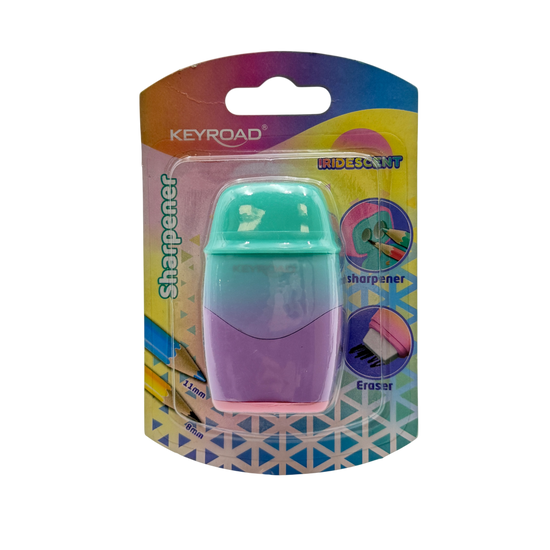 Sharpener Eraser Combo Plastic