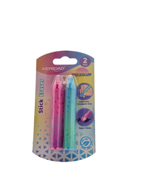 Keyroad Plastic Eraser Set Multicolor 2 Pcs 3+
