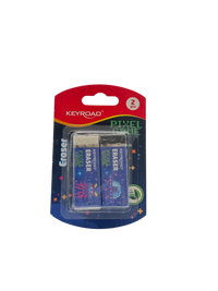 Keyroad Eraser Plastic 2 Pcs 3+