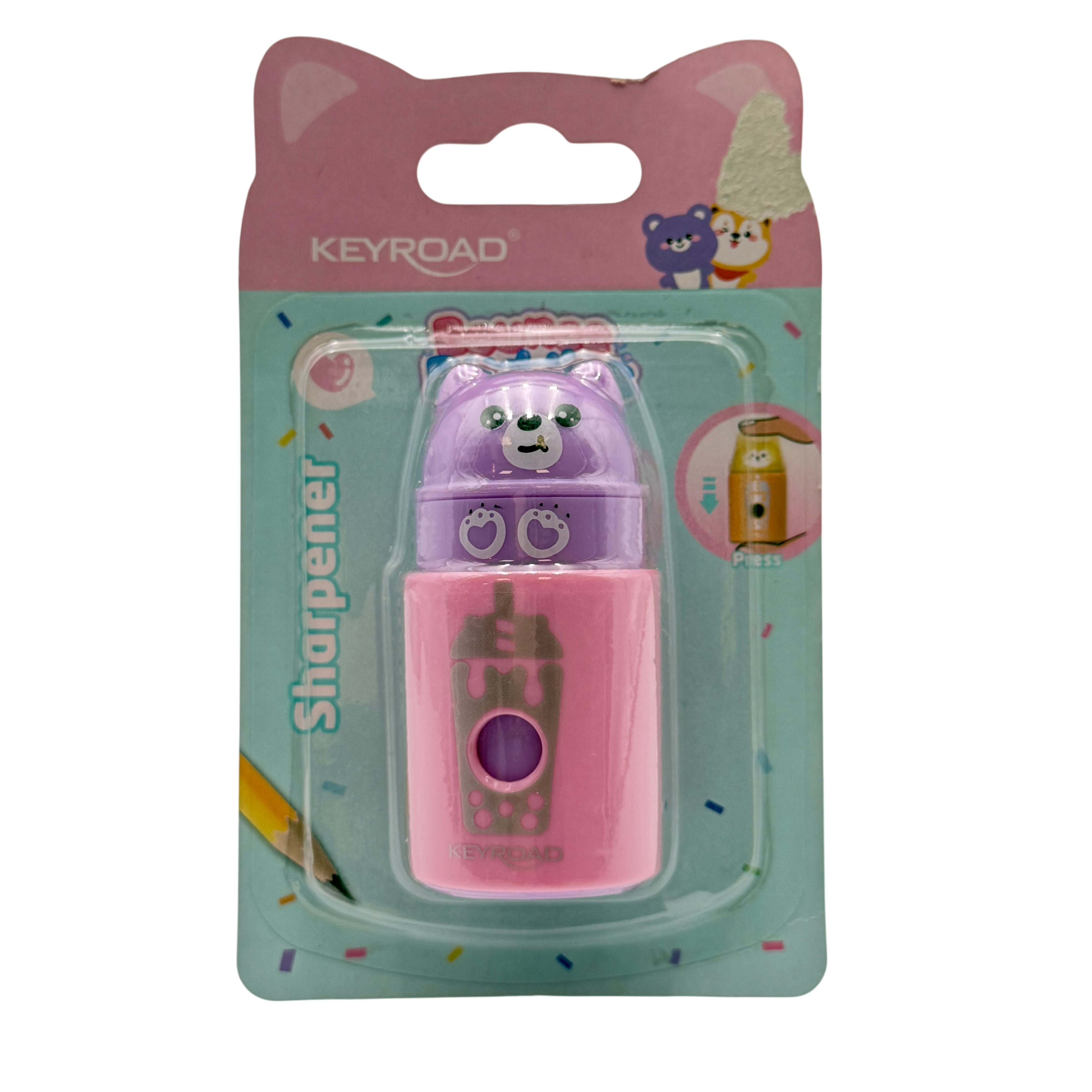 Plastic Pencil Sharpener Multicolor