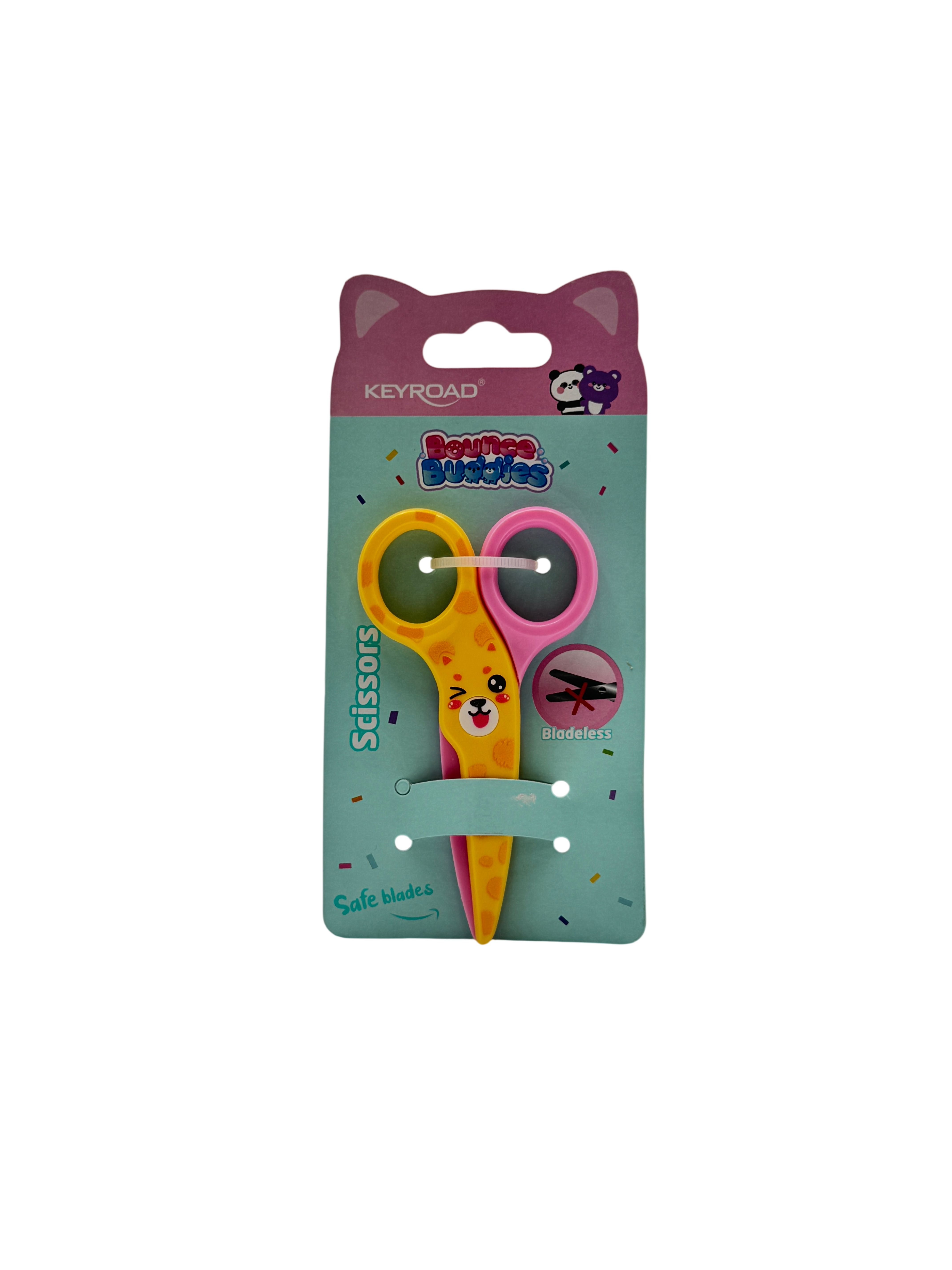 Keyroad Plastic Safety Scissors Multicolor 3+
