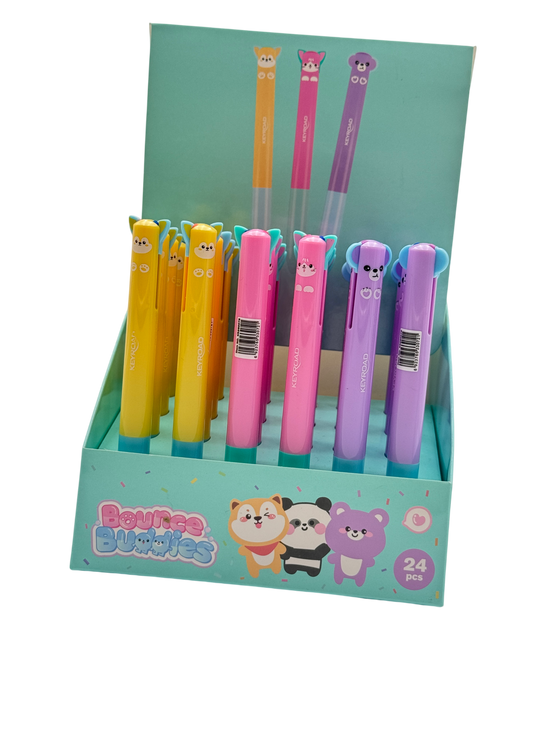 Keyroad Ballpoint Pen Plastic Multicolor 24 Pcs 3+