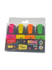 Keyroad Highlighter Set Plastic Multicolor 4 Pcs