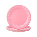 HK Disposable Tableware Paper Pink 20 CM 10 Pcs 3+
