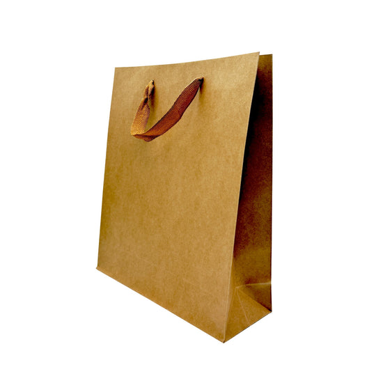 Kraft Paper Bags 28 x 10 x 33 cm Brown