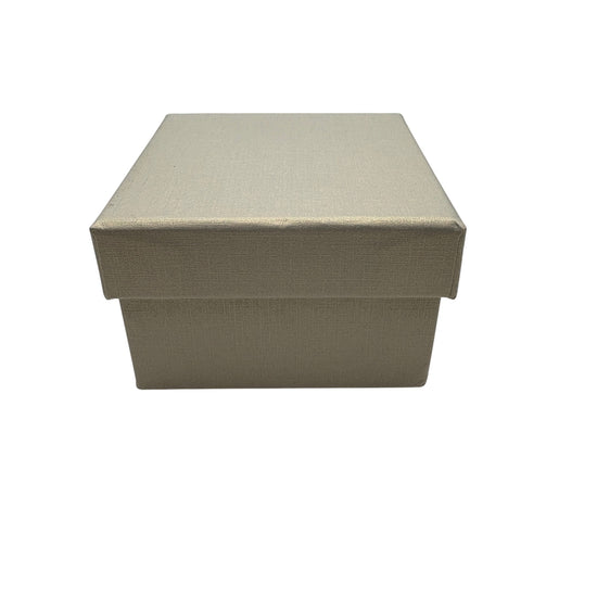 8.5 x 8.5 x 5 cm  Gift Box S Beige