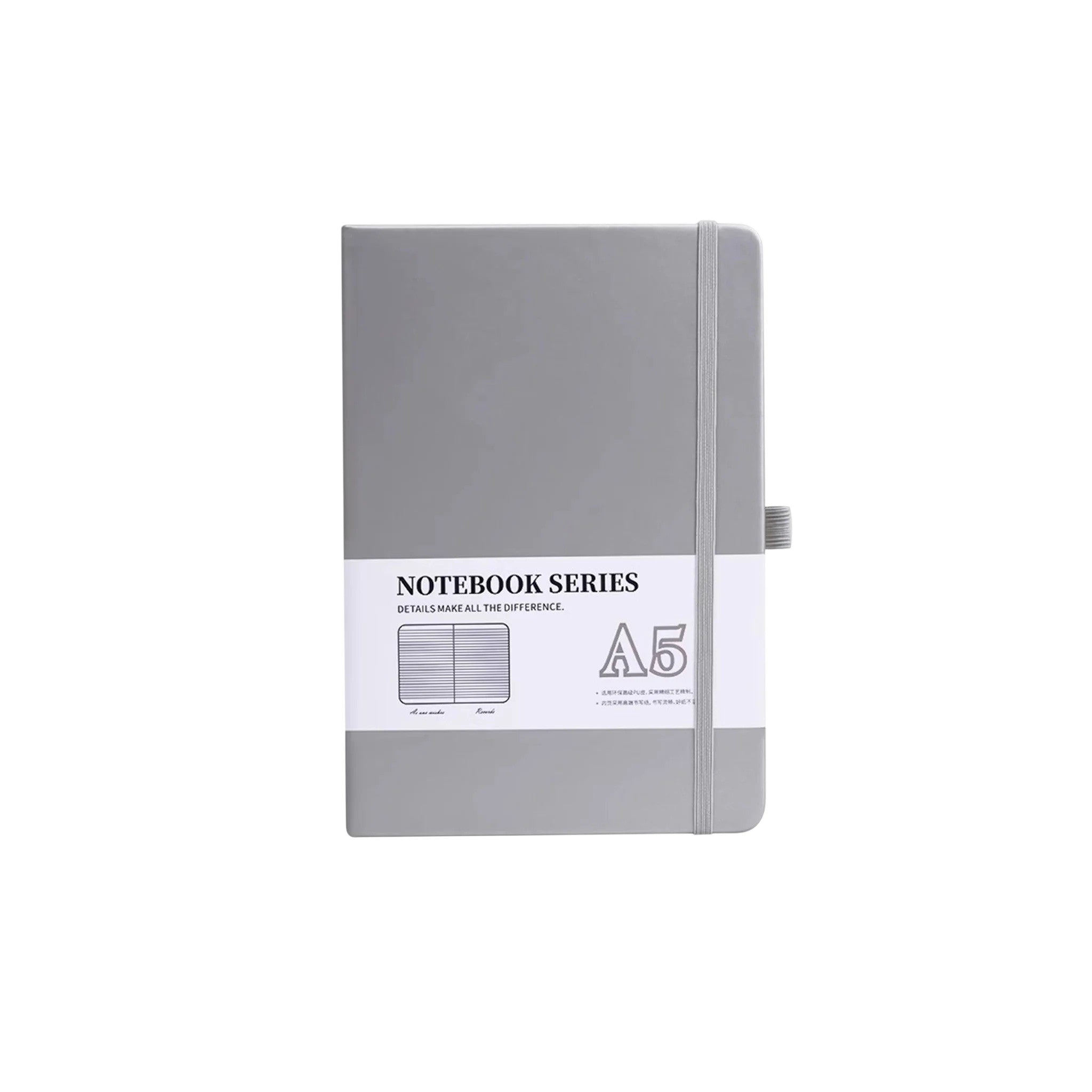 A5 Plastic Notebook Black 14.8x21 CM 3 Pcs 3+
