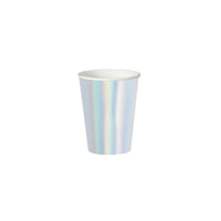 HK Disposable Tableware Paper Cup Silver 250 ML 8 Pcs 3+