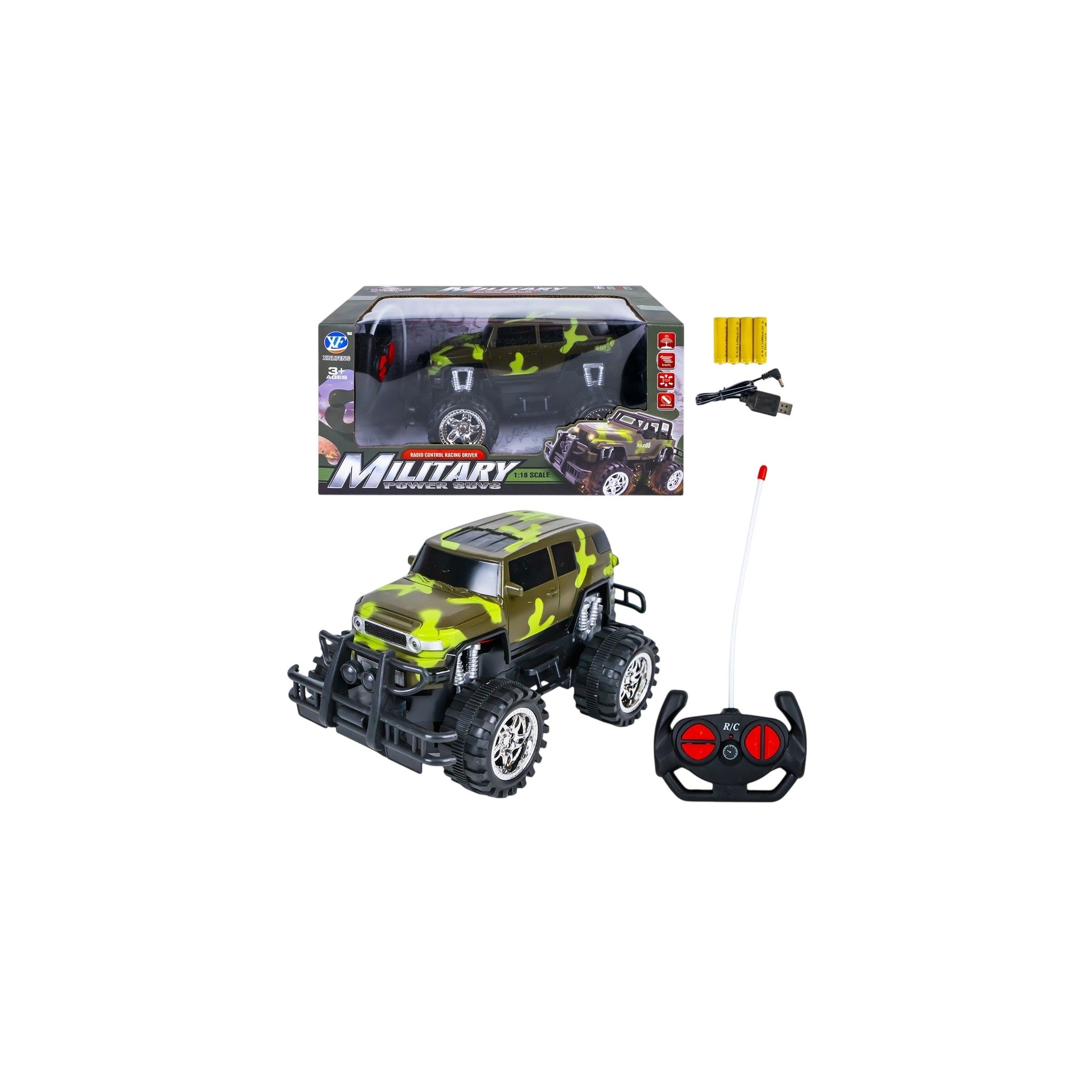XINLIFENG RC Monster Trucks Toy 3+