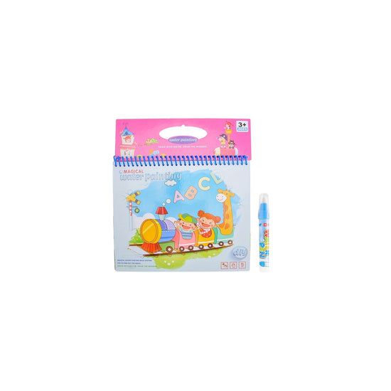 Water Coloring Book with Large Brush