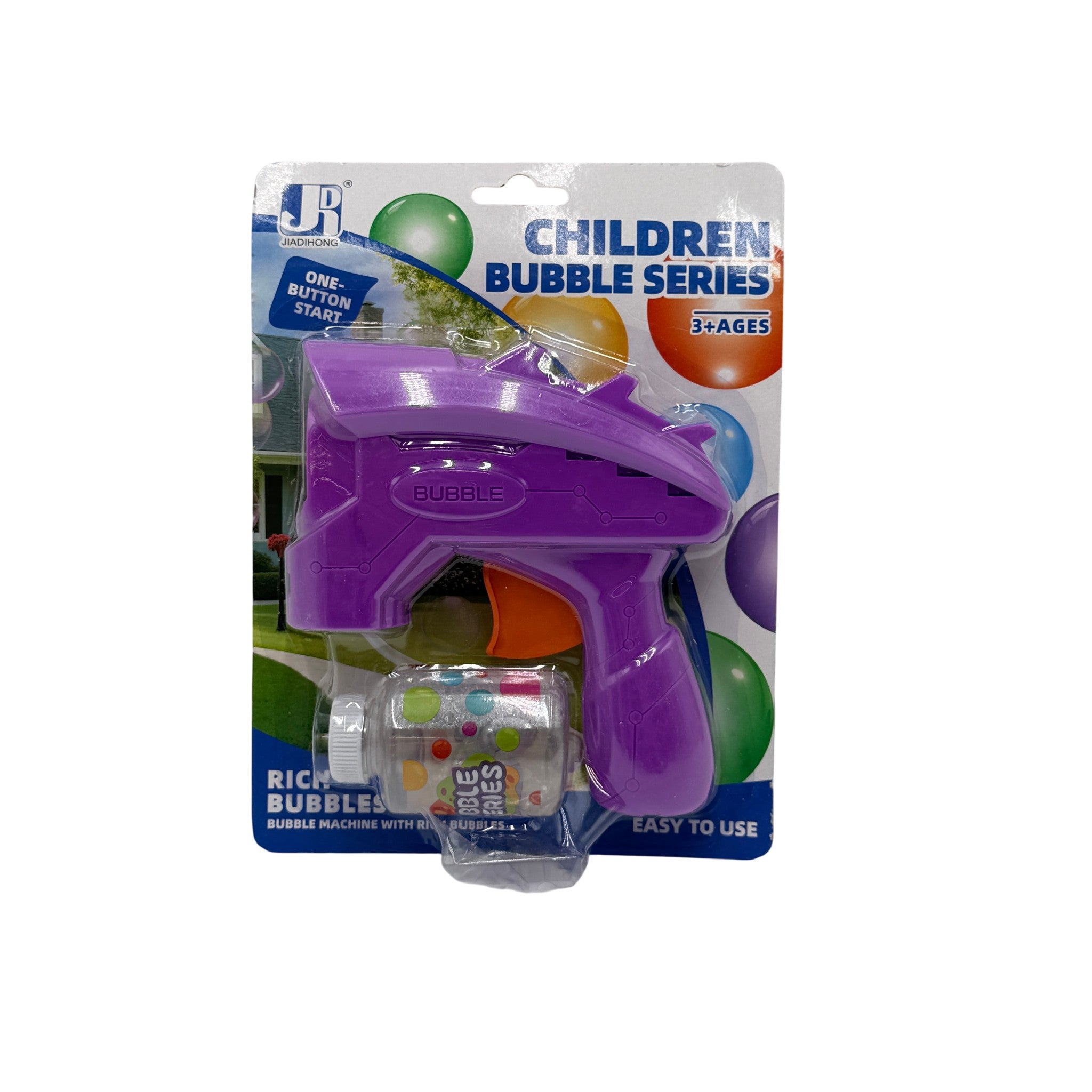 Jiadihong Bubble Blower Toy Plastic Multicolor 3+