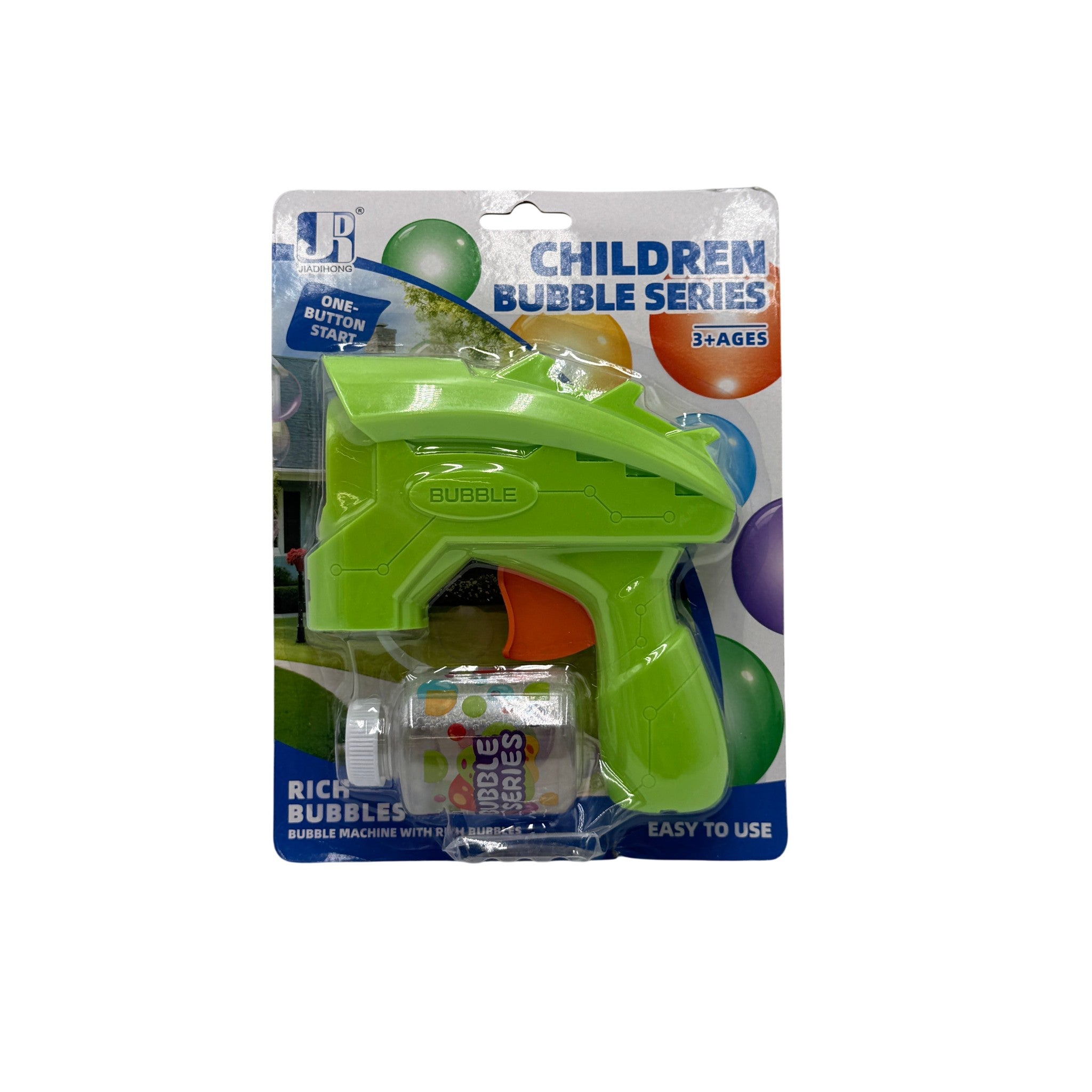Jiadihong Bubble Blower Toy Plastic Multicolor 3+