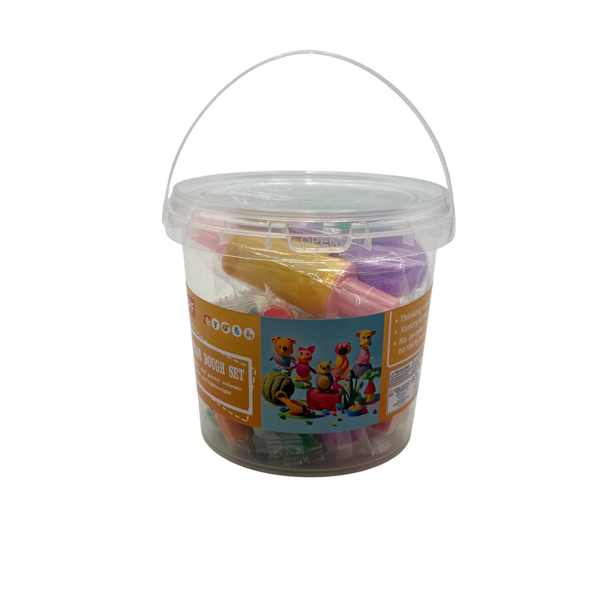CRF Dough Can Toy Plastic Multicolor 35 Pcs 3+