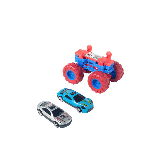 3 pcs Die Cast Friction Car Playset