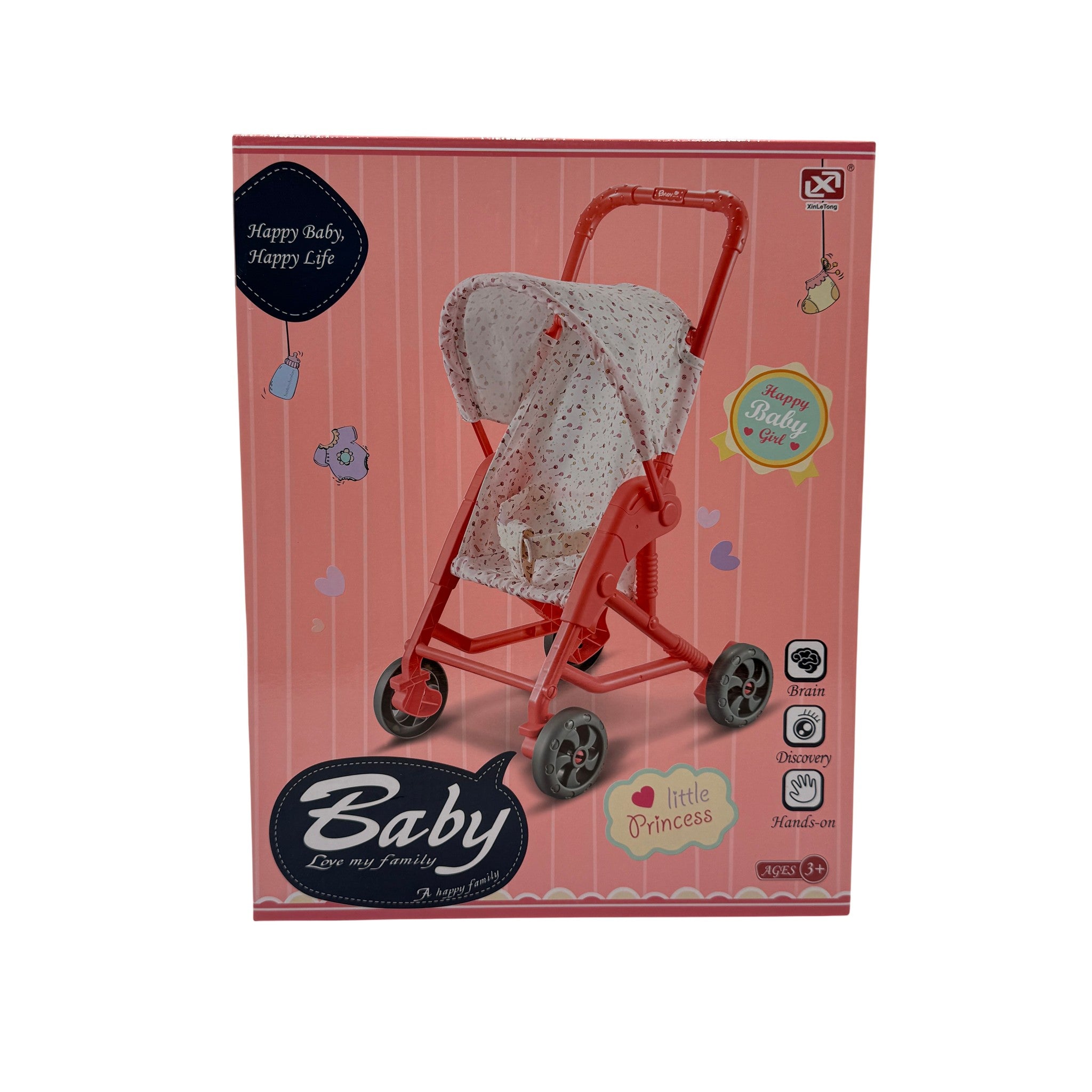 XinLeTong Stroller Range Doll Carriage 3+