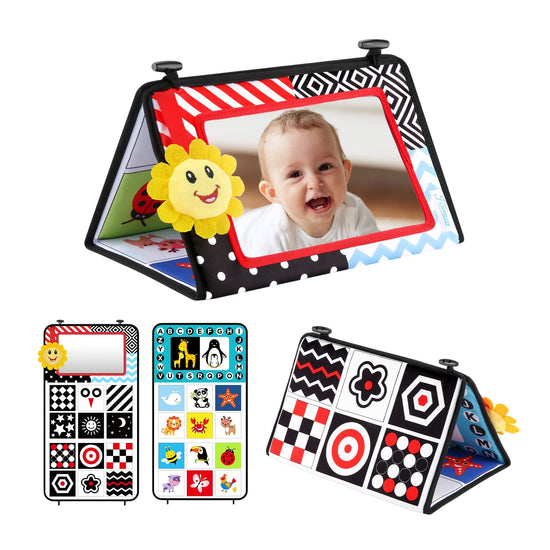 Baby Tummy Time Mirror Toy
