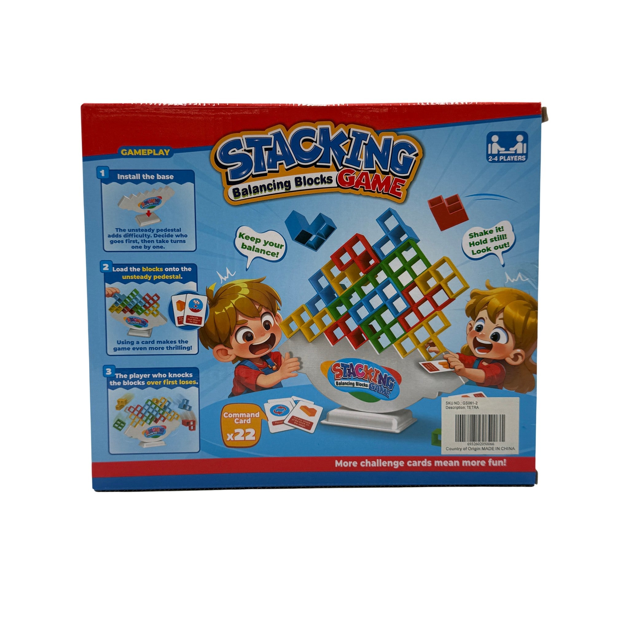 Guan Sheng Tetra Board Game Plastic 3+