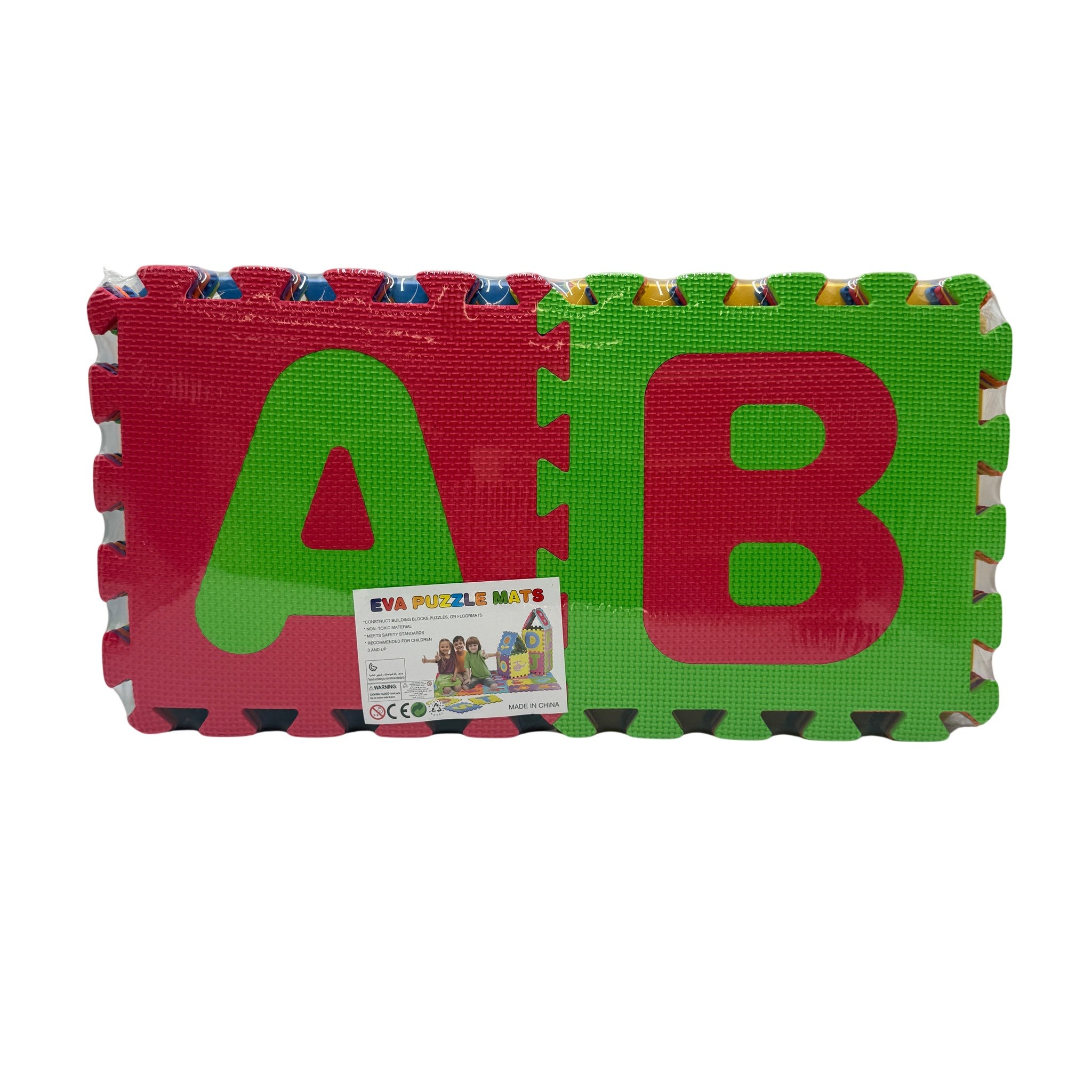 Puzzle Mats Plastic Multicolor 26 Pcs 2+