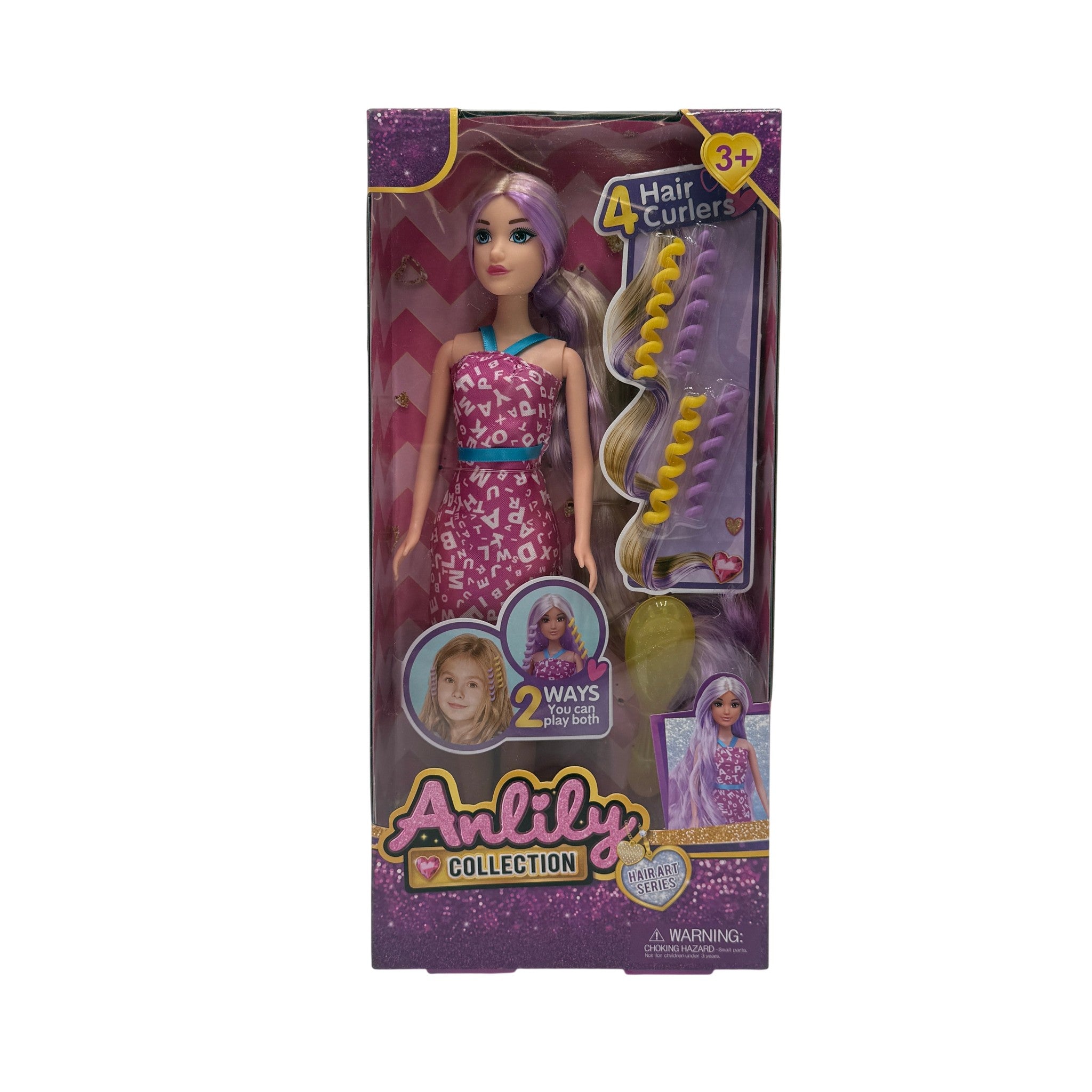 Anlily 11 In Regular Doll Plastic Multicolor 3+