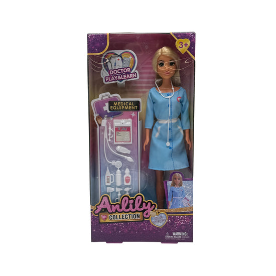 Medical Equipment Fashion Doll Play Set