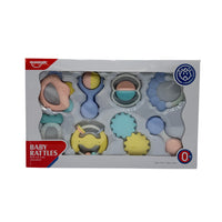 Huanger Rattles Tactile Toy Plastic 8 Pcs 0+
