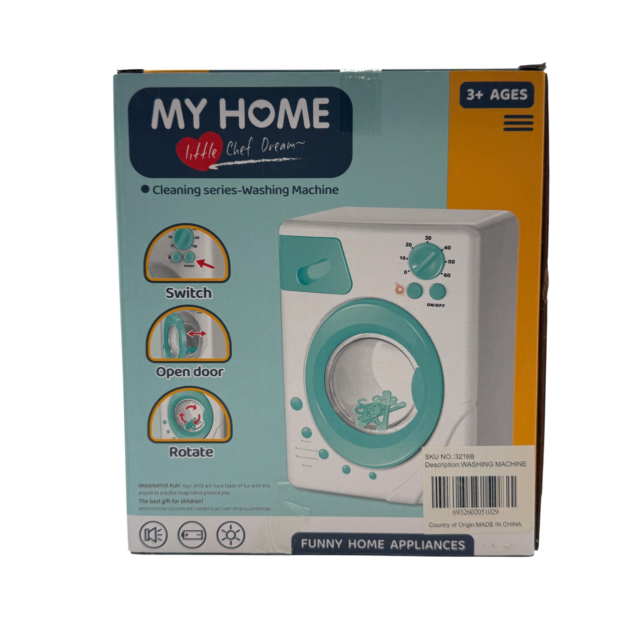 Kai-Ming Washing Machine Toy