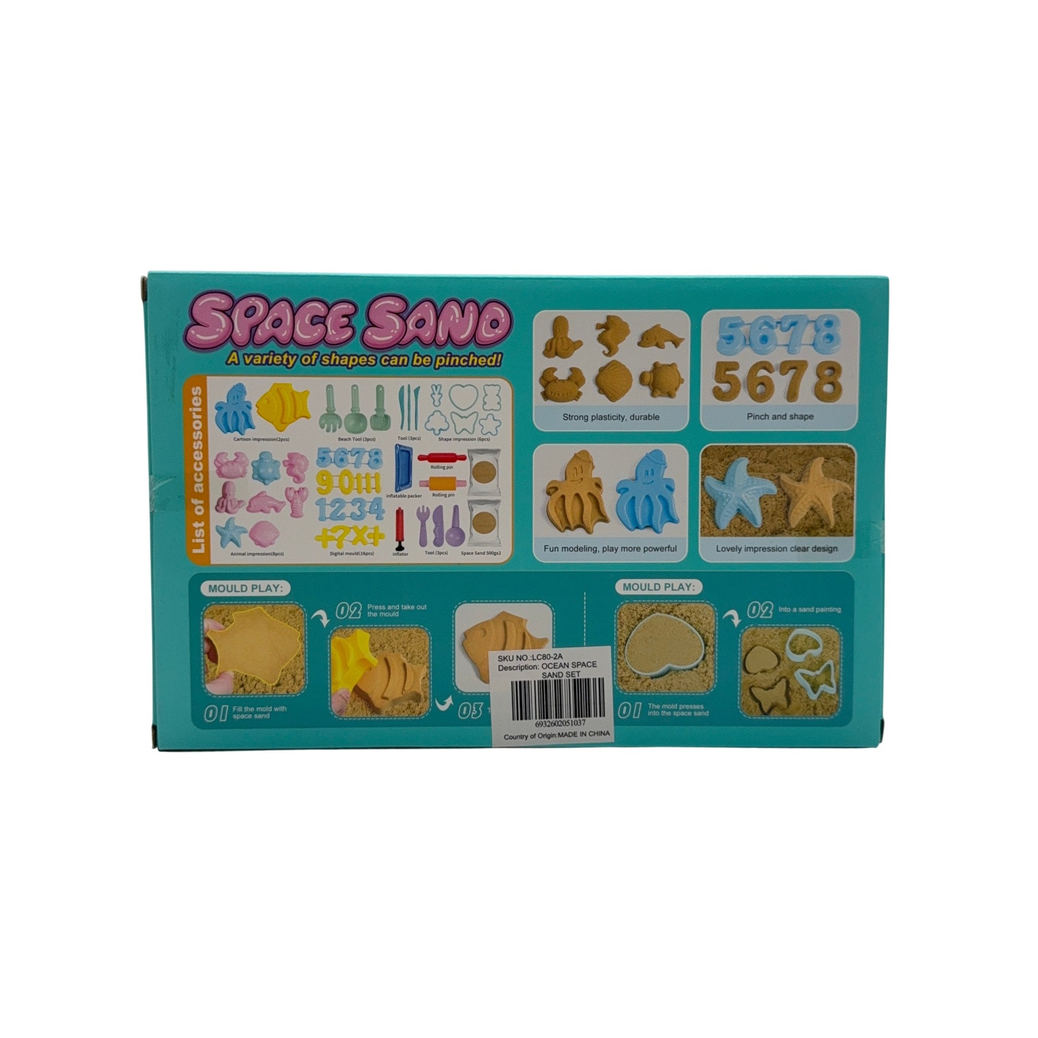 Ocean Space Sand Set