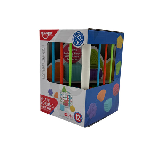 Stacking and Sorting Cube Toy