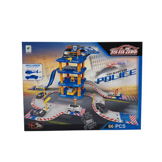 Parking Track Playset 66 pcs