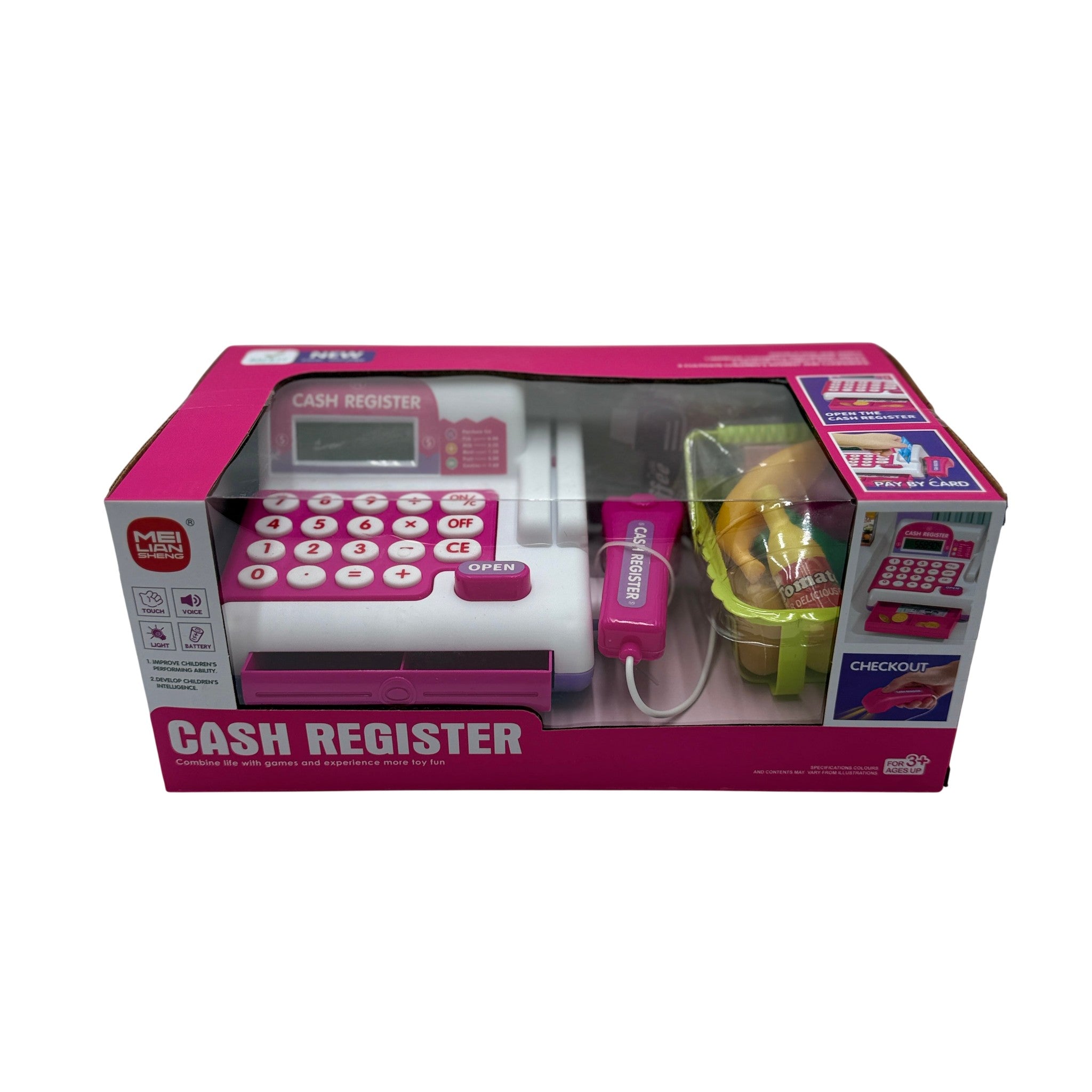Mei Lian Sheng Cash Register Toy Plastic Multicolor 3+
