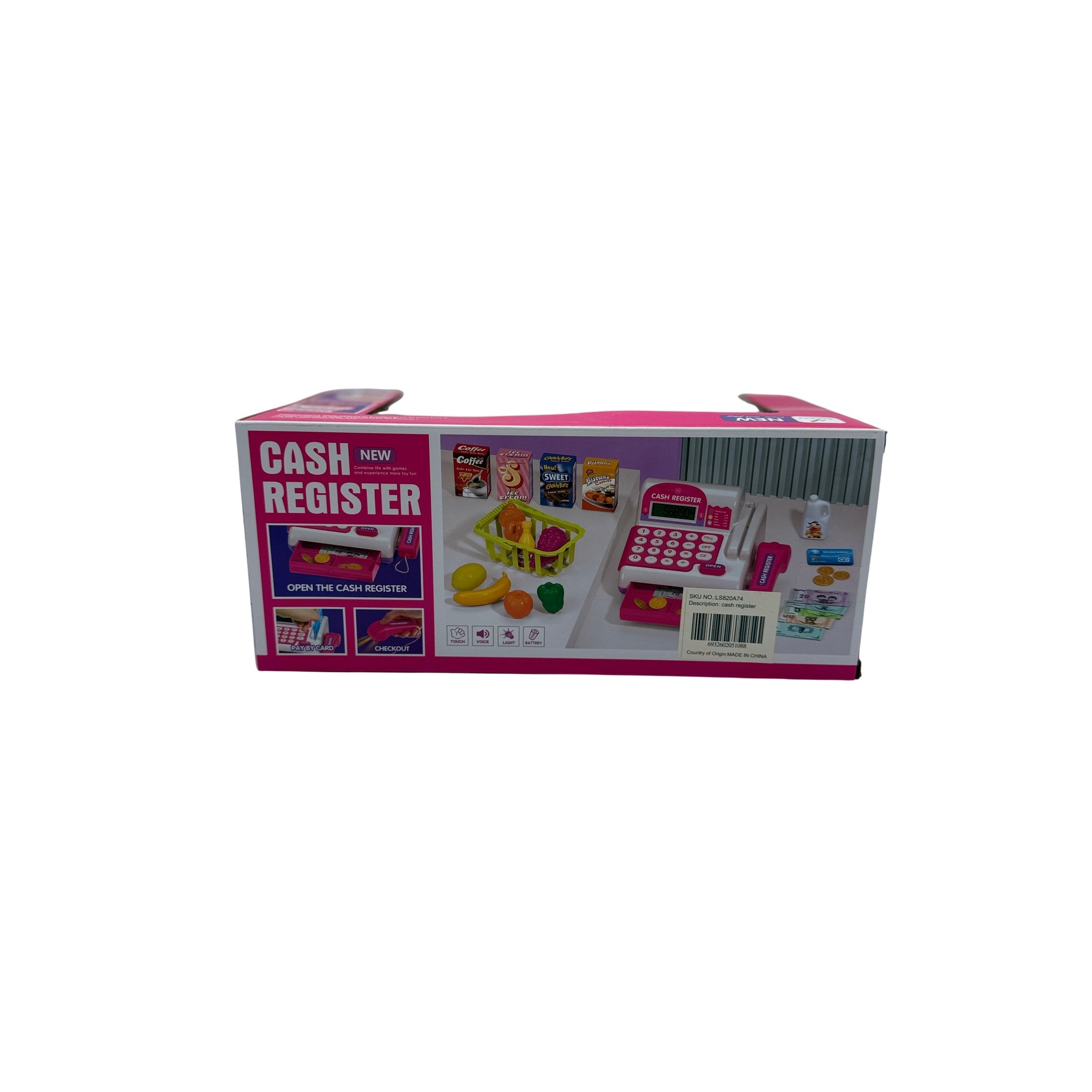 Mei Lian Sheng Cash Register Toy Plastic Multicolor 3+