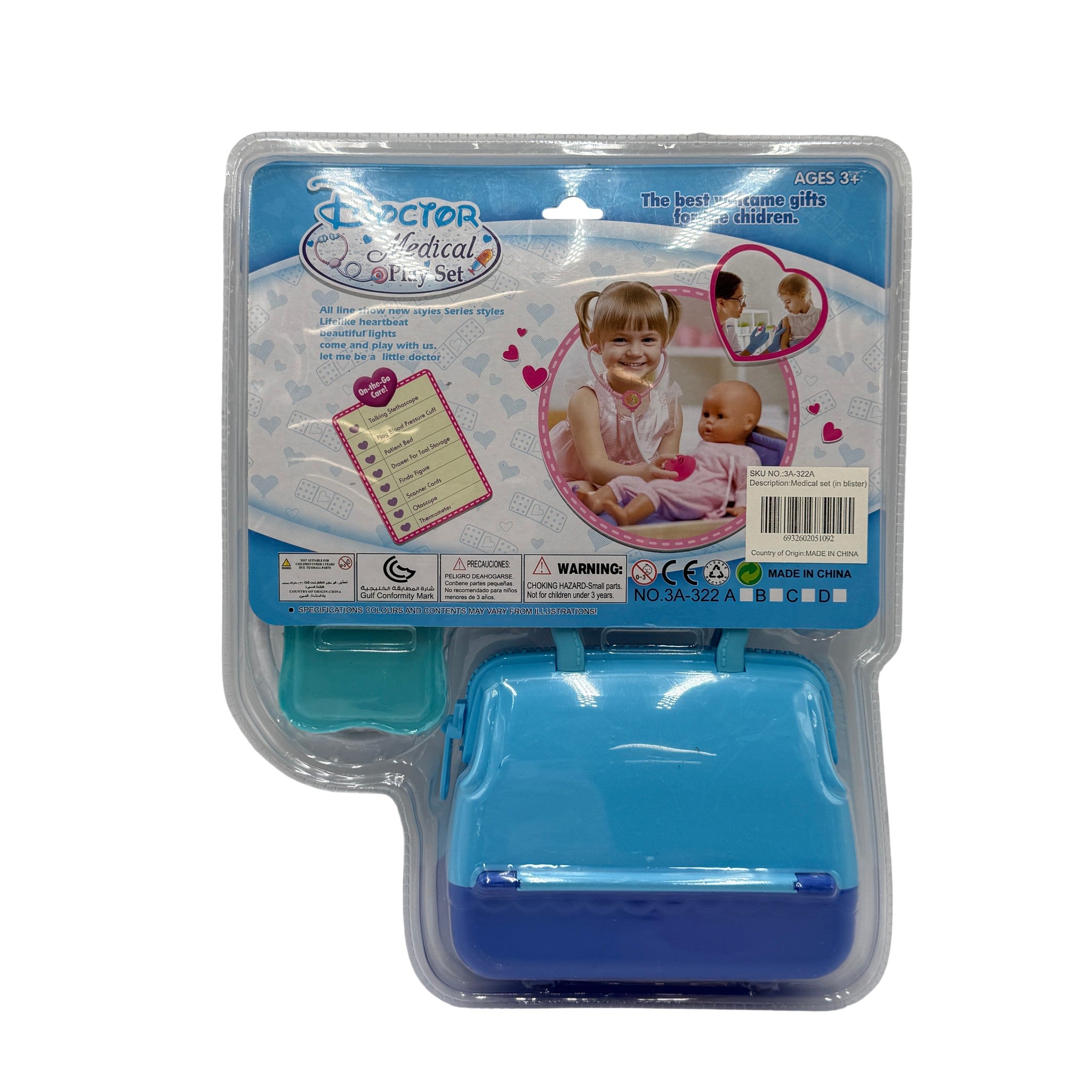 Medical Set Toy Plastic Multicolor 3+