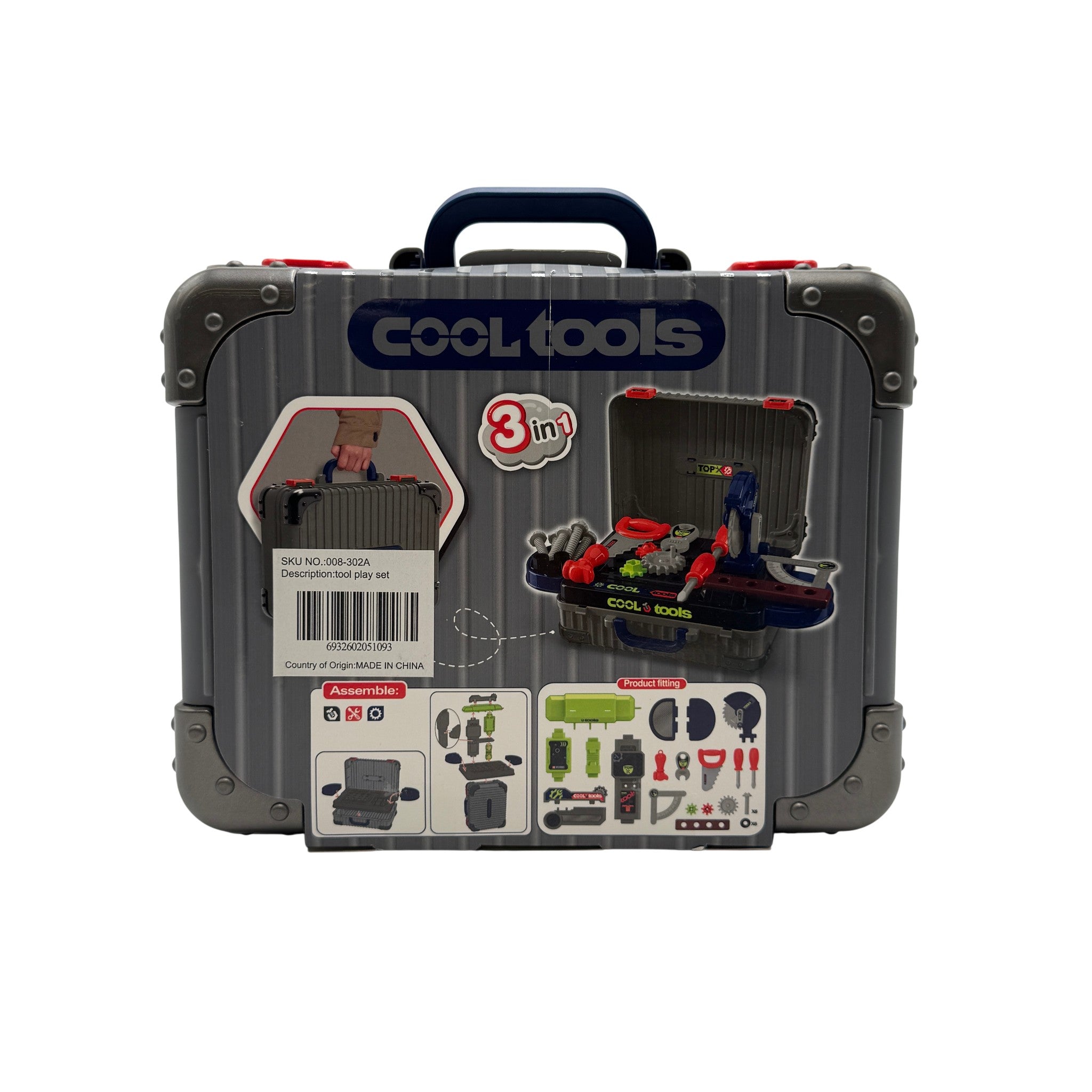 Xiongcheng Tool Set Toy Plastic Multicolor 3+