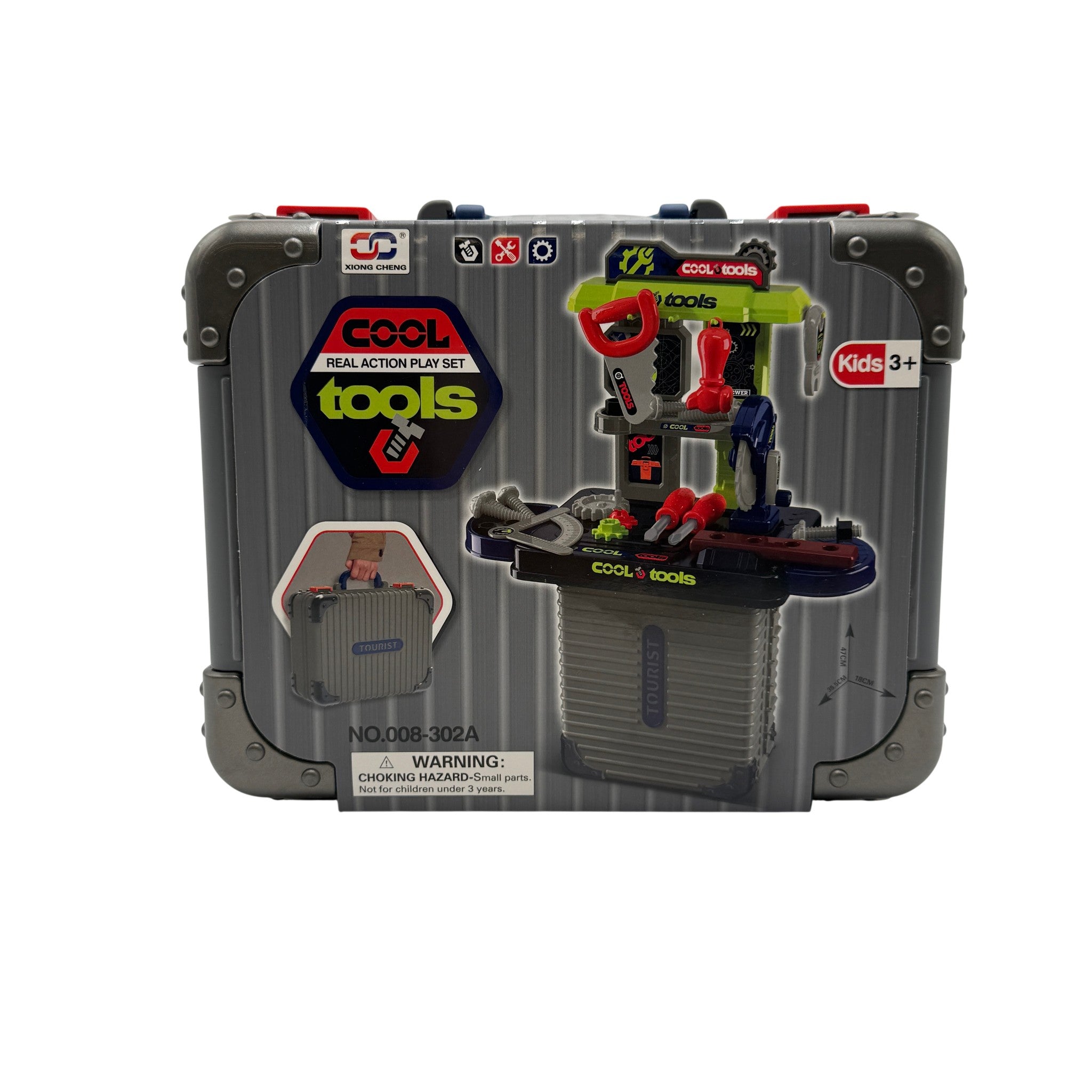 Xiongcheng Tool Set Toy Plastic Multicolor 3+