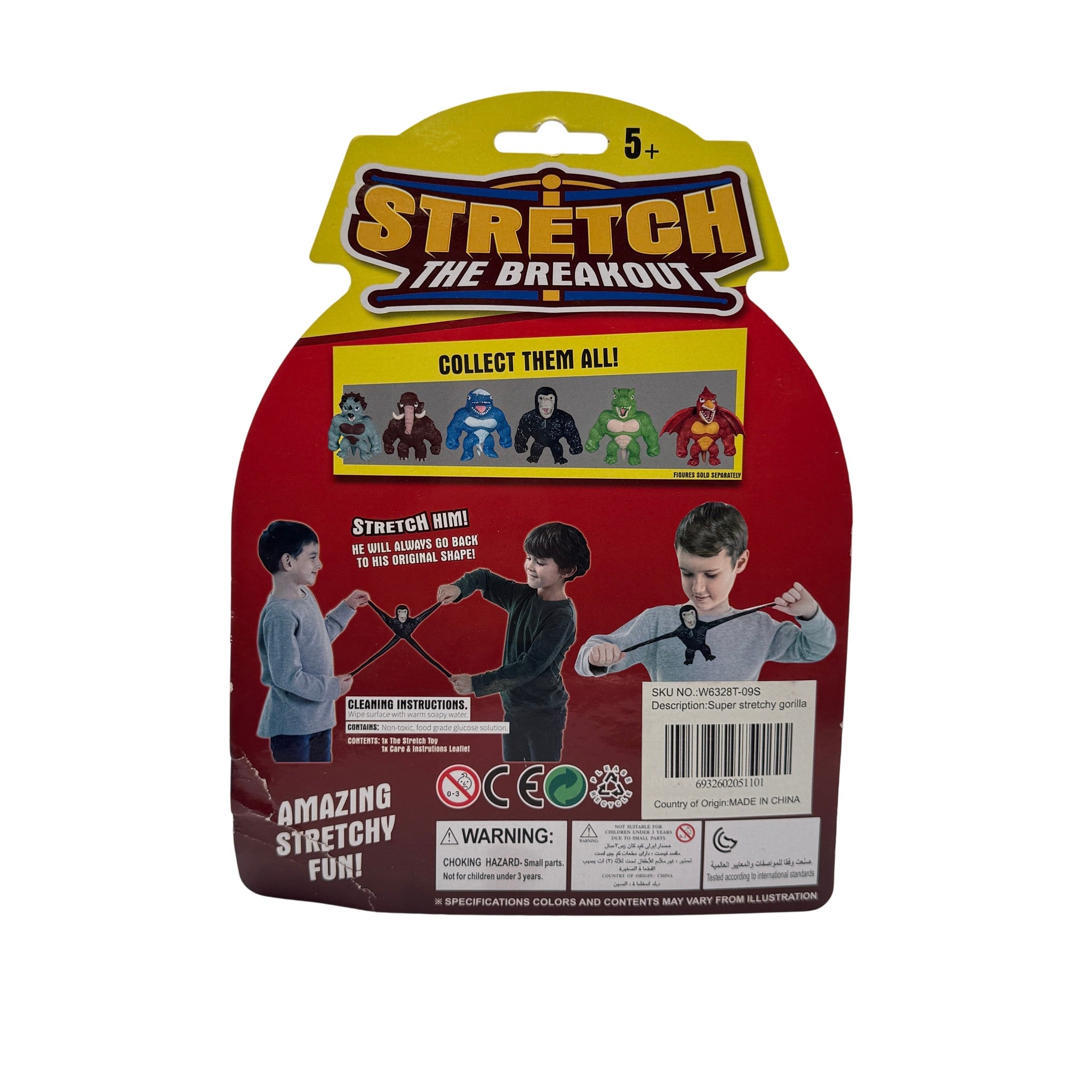 Stretchables Action Figure Toy Plastic 3+