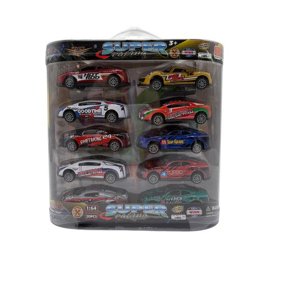 20 pcs Die Cast Car Set