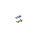 HK Regular Blocks Plastic Blue 23 CM 10 CM 231 Pcs 3+