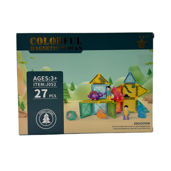 Magnetic Building Blocks 5.5 cm 27 pcs