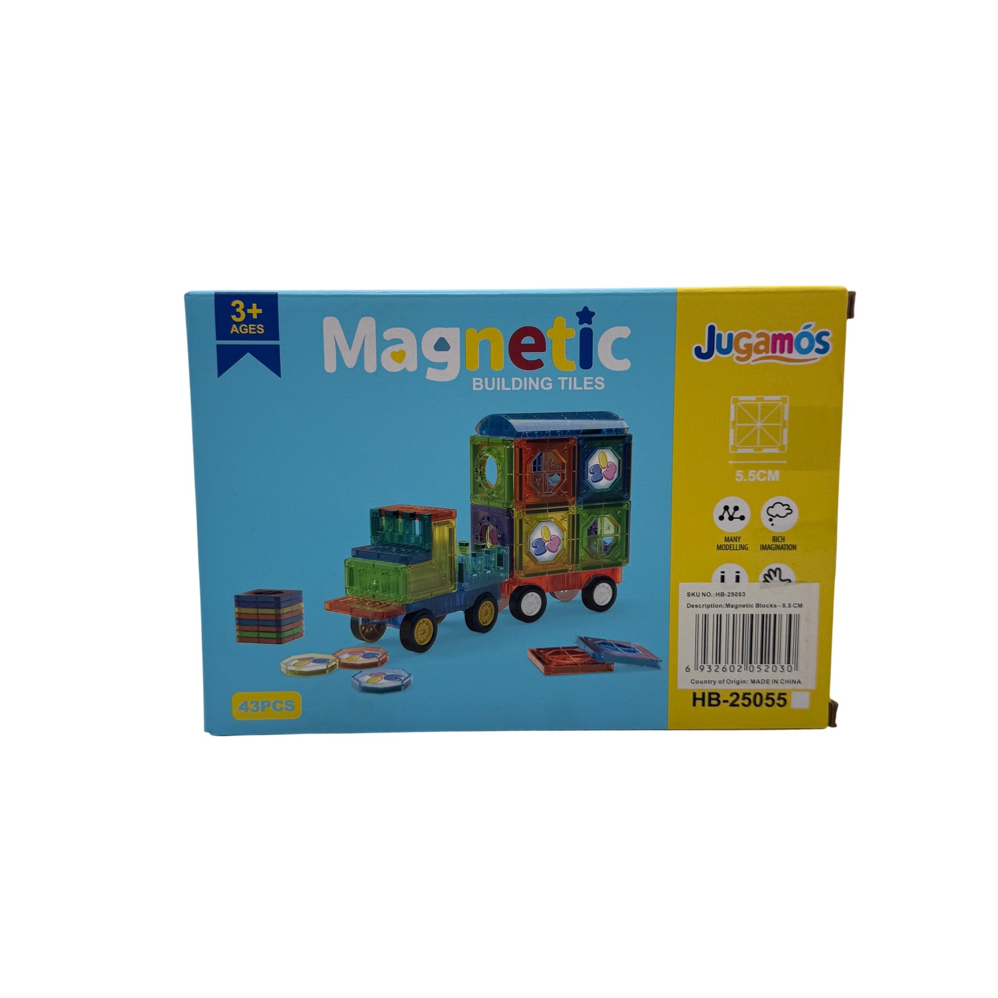 Magnetic Blocks 5.5cm 48 Pcs