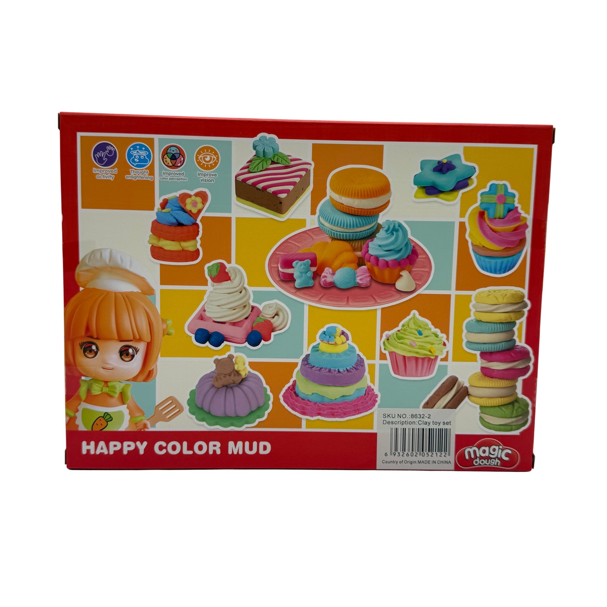 Boyuan Dough Playsets Clay Toy Set