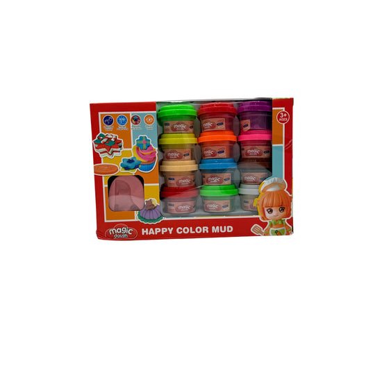 12 pcs 1 Oz Dough Play Set