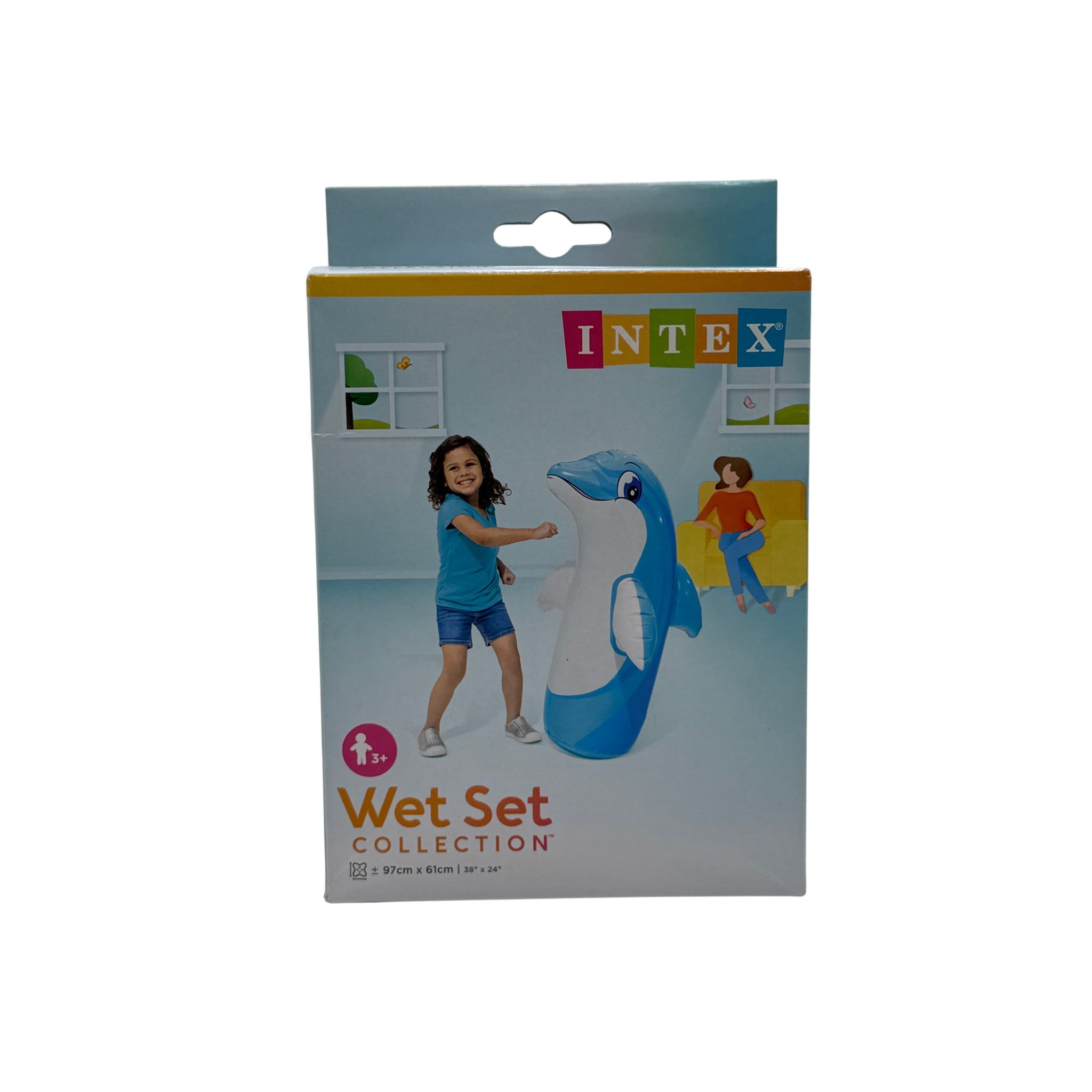 Inflatable Animal Toy Plastic Multicolor 3+