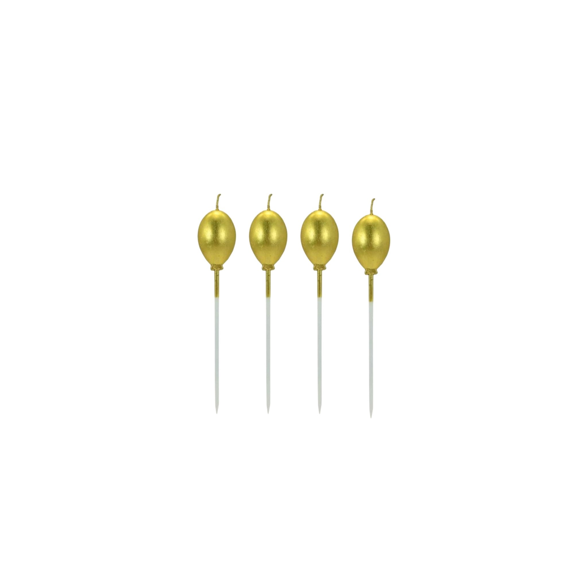 Cake Accessories Candle Topper Gold Silver