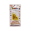 Cake Accessories Candle Number Gold Silver