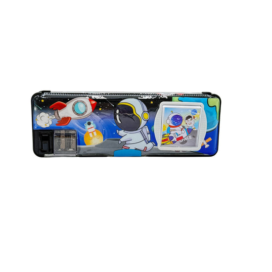 Pencil Case With Calculator & Sharpener