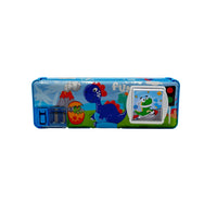 Plastic Pencil Case Holder Purple 3+