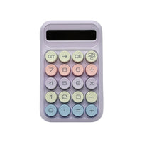 Office Calculator Plastic Multicolor 5 Inch