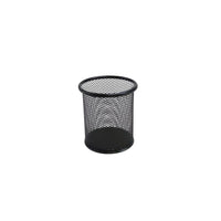 Plastic Pen & Pencil Holder Black 3+