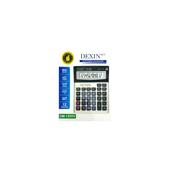 Office Essentials Calculator 14 x 11 cm Grey